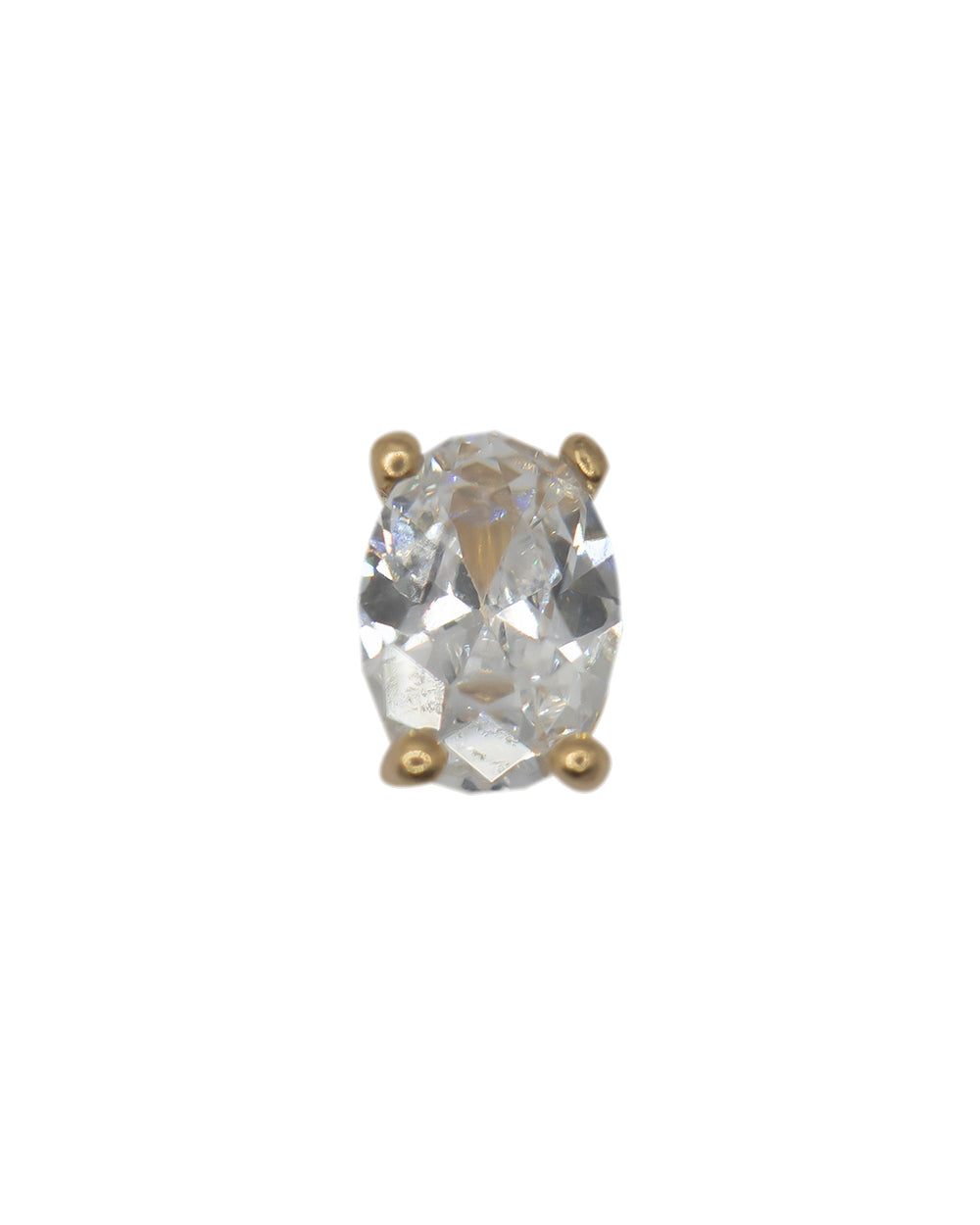 Claw Set Crystal Internally Threaded Attachment