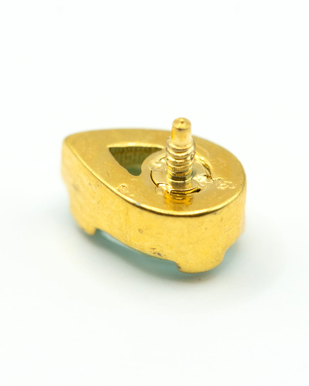 Oval Light Sapphire Internally Threaded Attachment