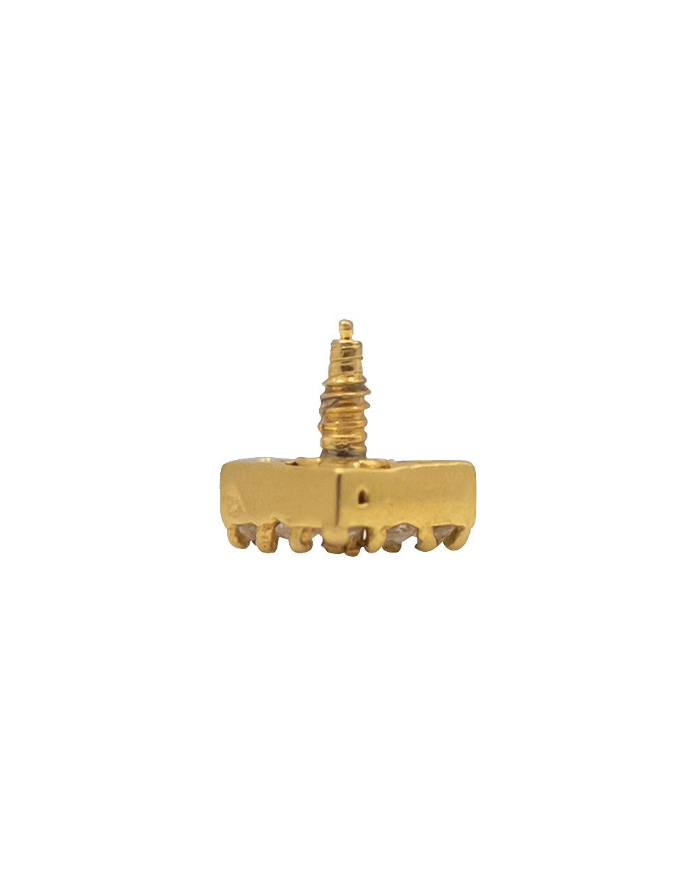 V Shaped Diamonte Internal Thread Attachment