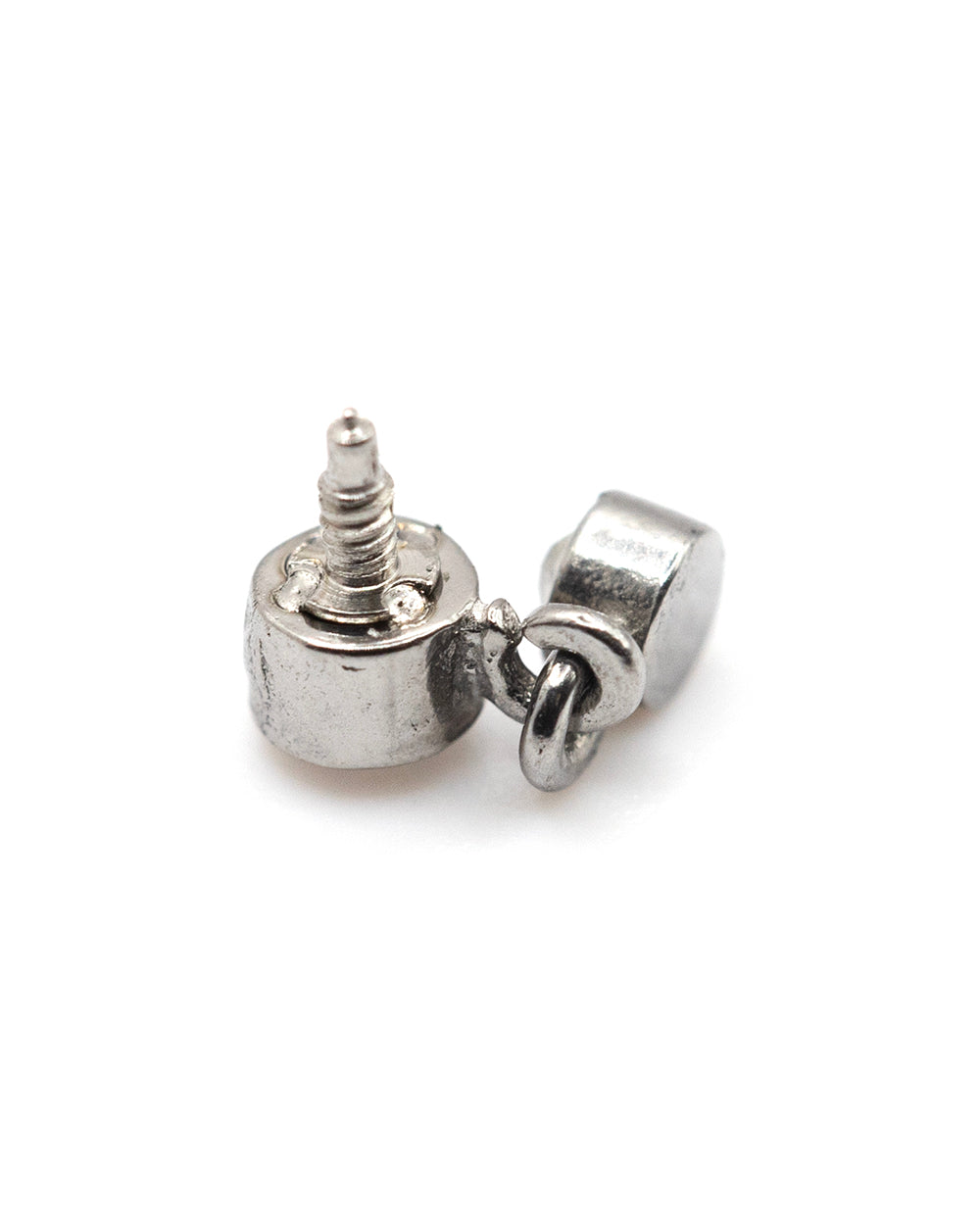 Double Diamonte Circular Internally Threaded Attachment