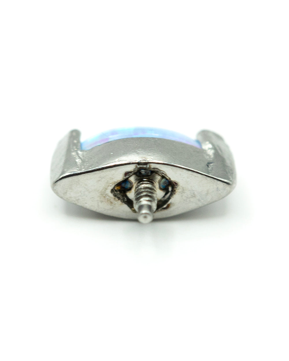 Light Blue Opal Internally Threaded Attachment