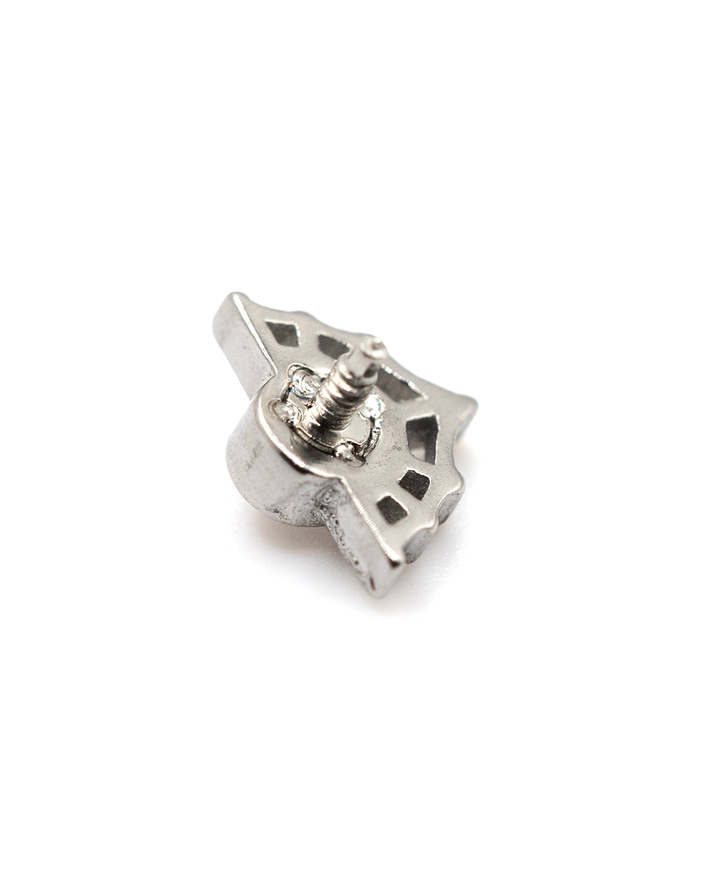 Crystal Cobweb Internally Threaded Attachment