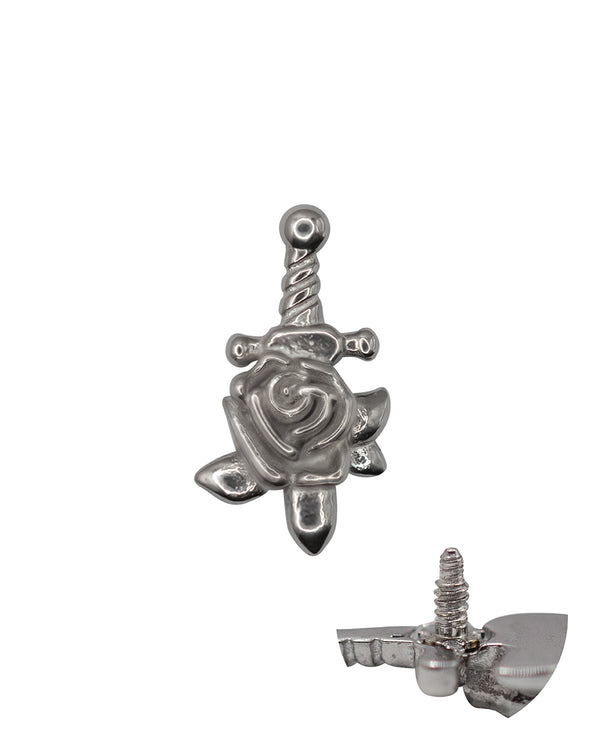 Rose & Dagger 16g Internal Thread S/Steel Attachment