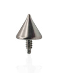 Internally Threaded Titanium Spike