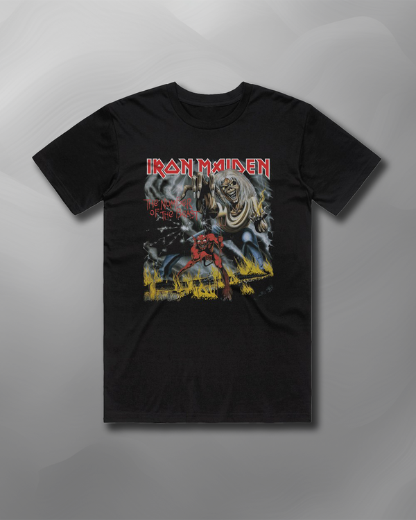 Iron Maiden - Number of the Beast Album T-Shirt