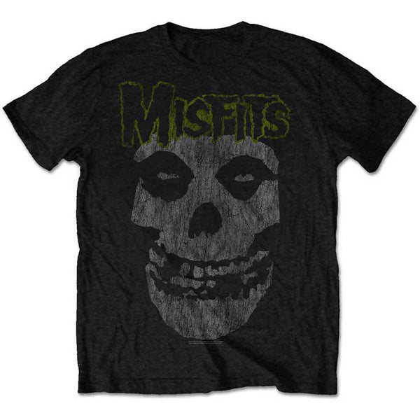 Misfits Classic Vintage Black T-Shirt (Licensed Merchandise)