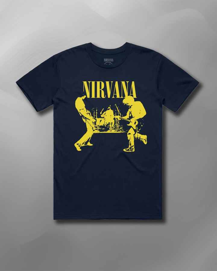 Buy Nirvana Stage Photo T Shirt Australia Off Ya Tree