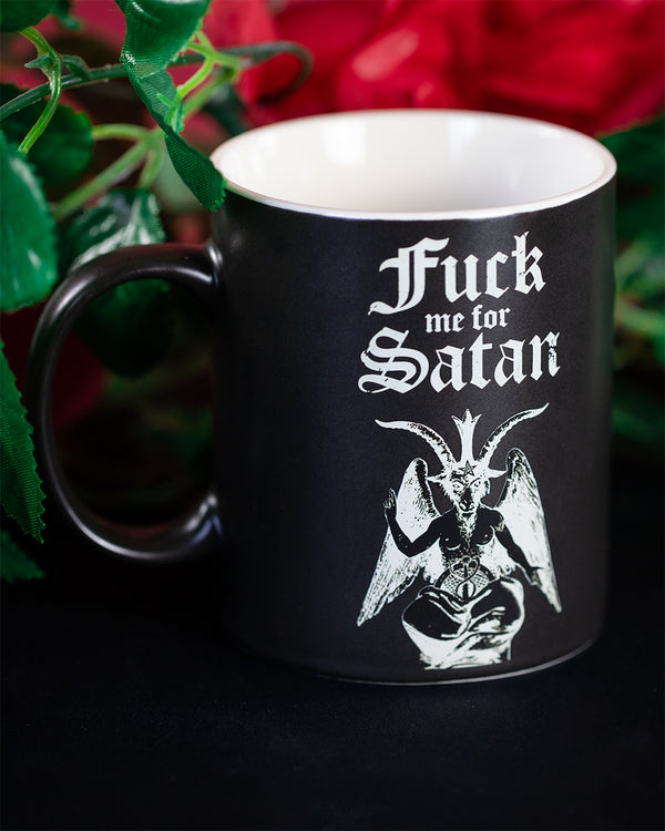 Wake 'n' Bake F**k Me For Satan Mug