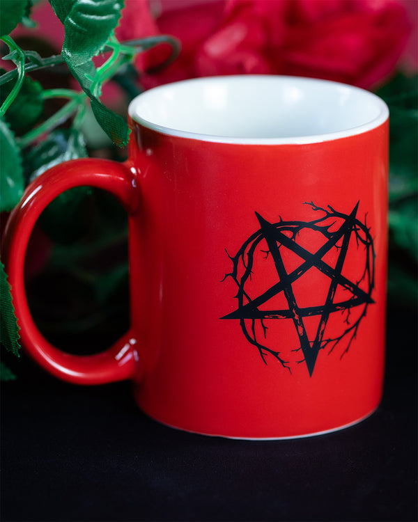 Wake 'n' Bake Pentagram Thorn Mug