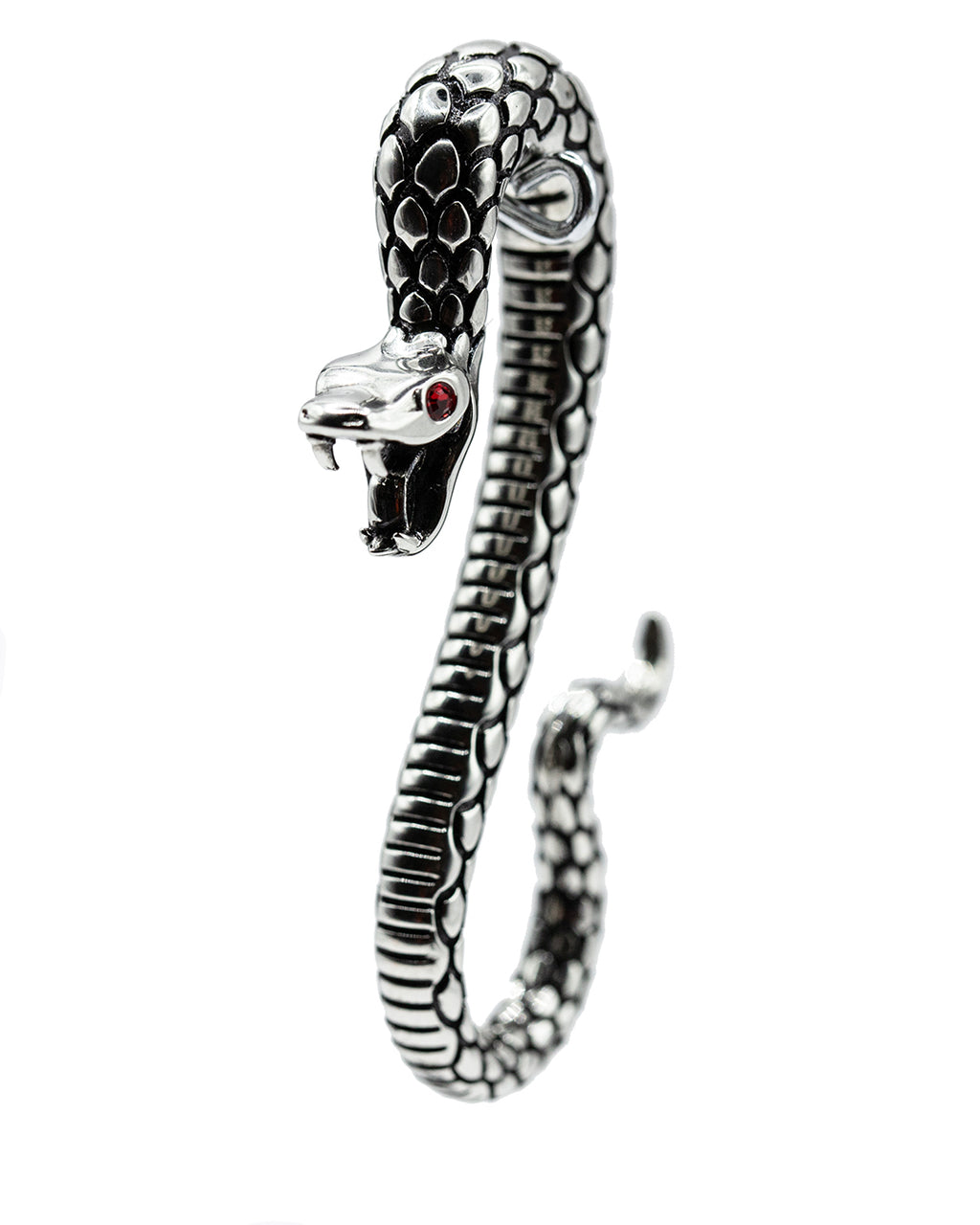 Snake Rhodium Brass Weighted Hanger