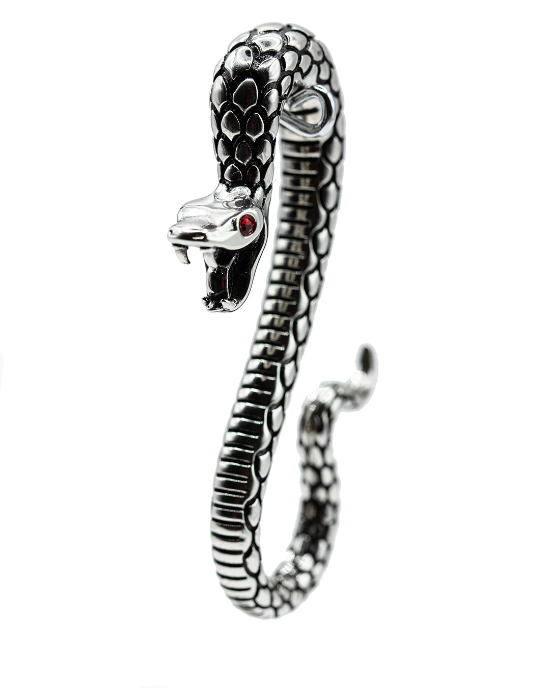 Snake Rhodium Brass Weighted Hanger
