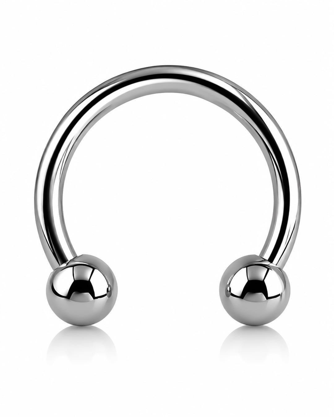 Surgical Steel Circular Barbell Silver