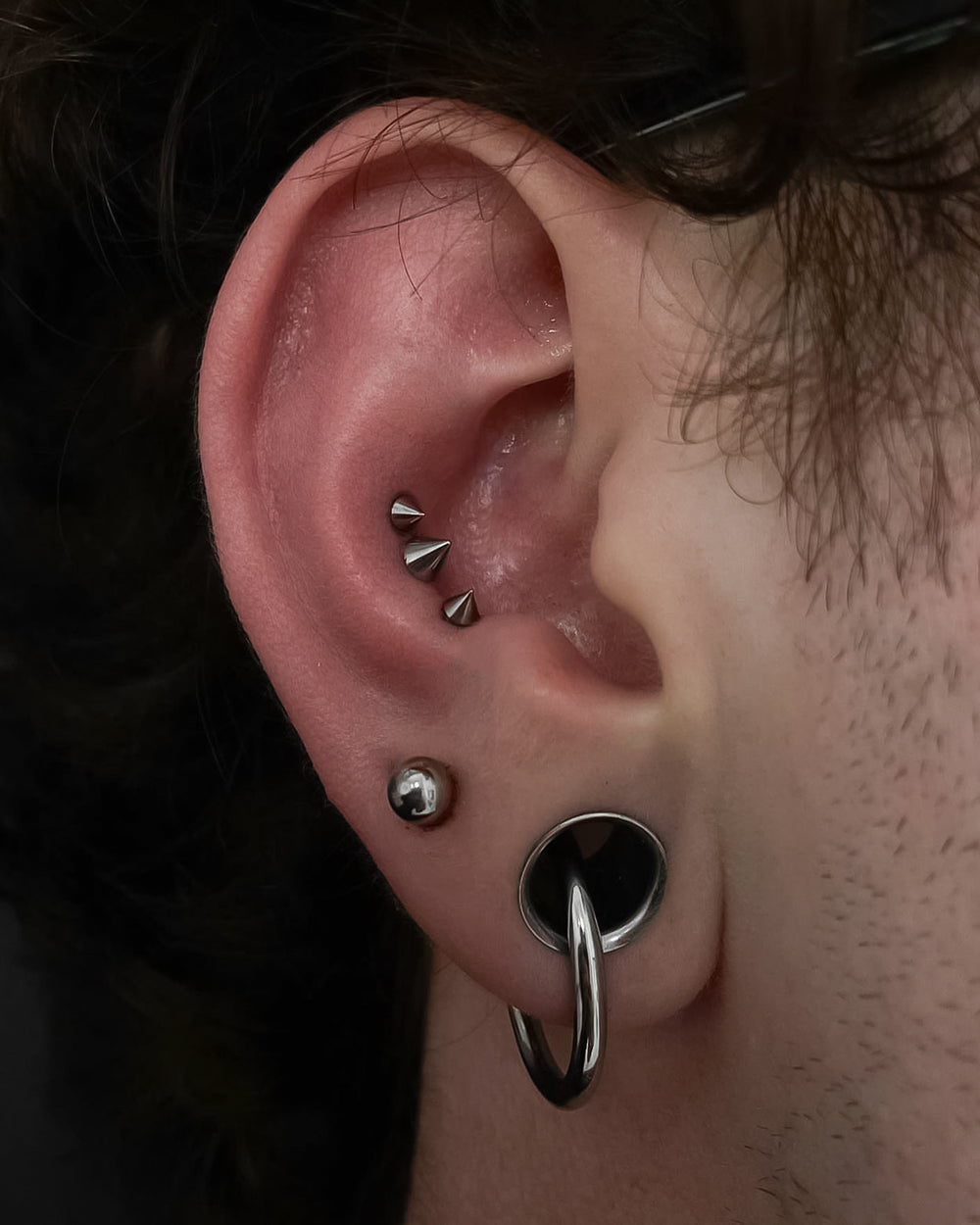 16 Gauge | Surgical Steel Threaded Spike