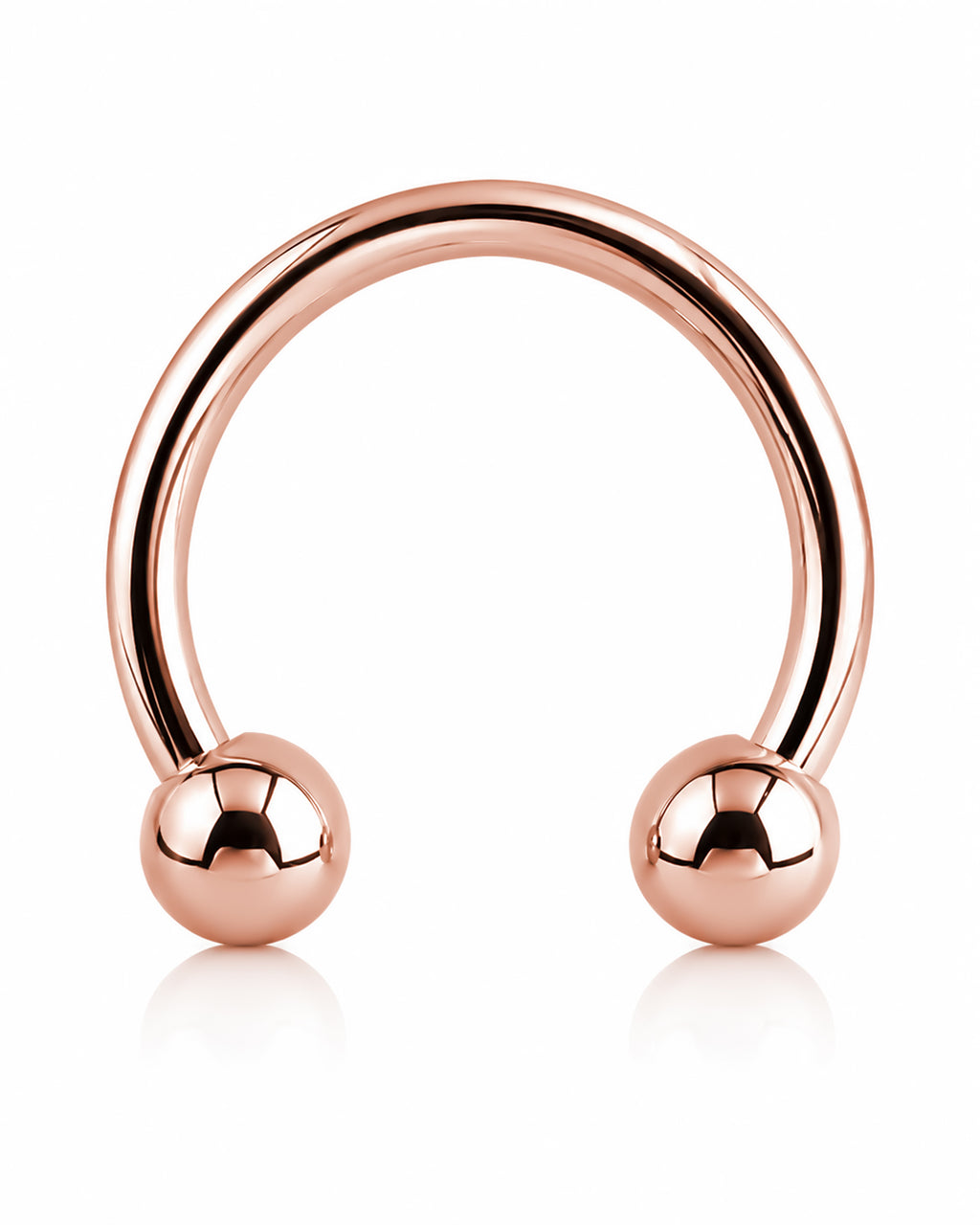 Surgical Steel Circular Barbell Rose Gold