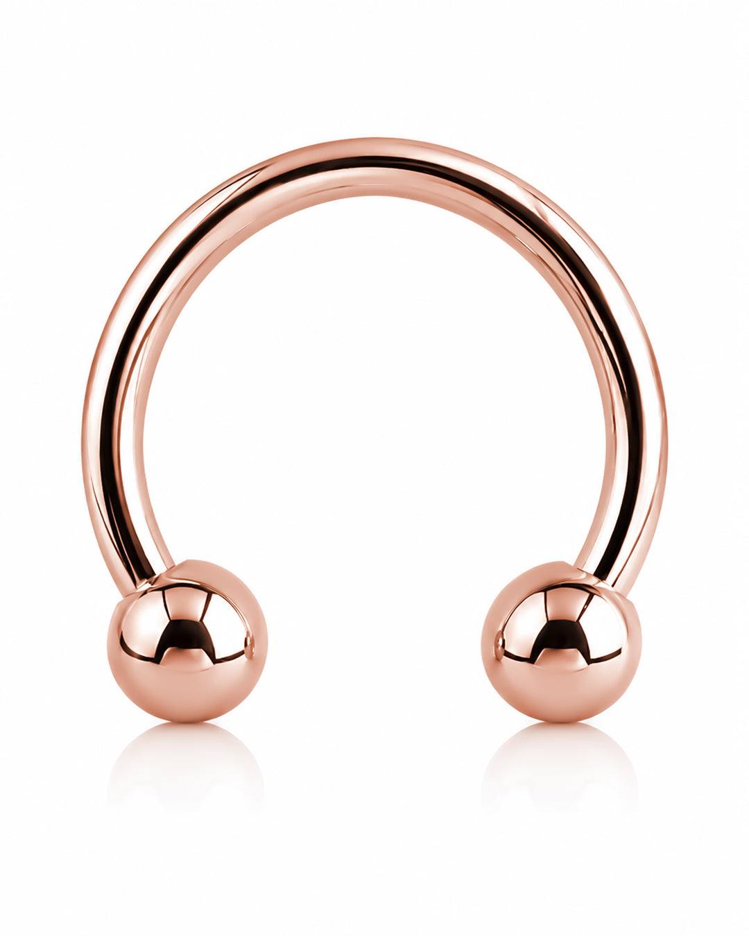 Surgical Steel Circular Barbell Rose Gold