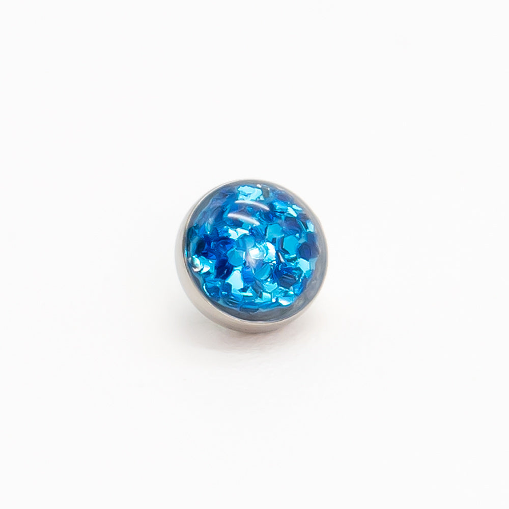 Glitter Pop Titanium Dermal Top