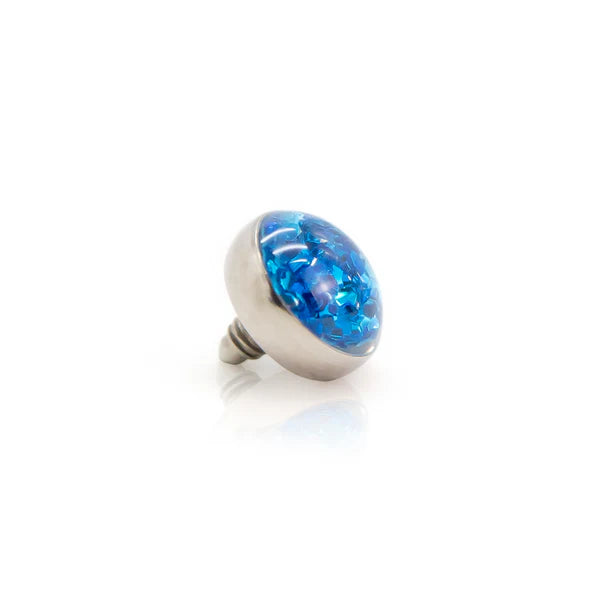 Glitter Pop Titanium Dermal Top