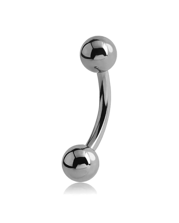 Titanium Curved Barbell