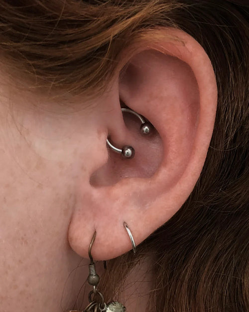 Titanium Circular Barbell