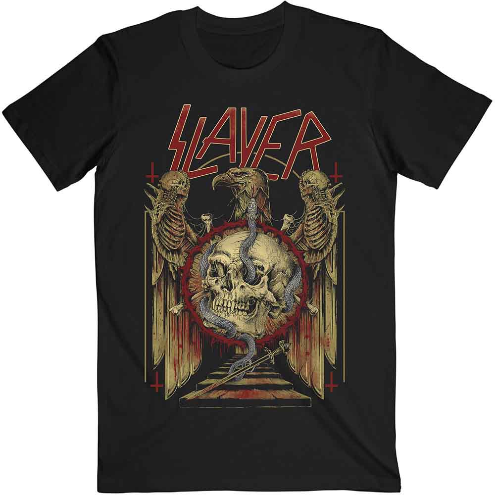 Slayer Eagle & Serpent T-Shirt (Licensed Merch)