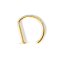 18 Gauge | Titanium Nose D-Ring