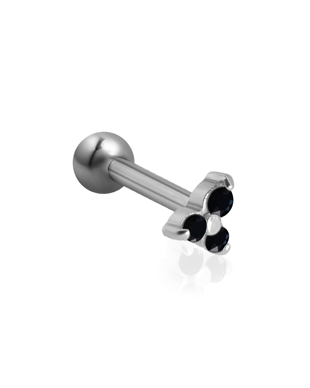 Trinity Jewelled Barbell