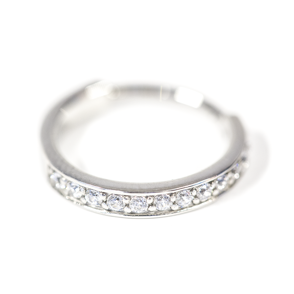 Crystal Line Hinged Ring