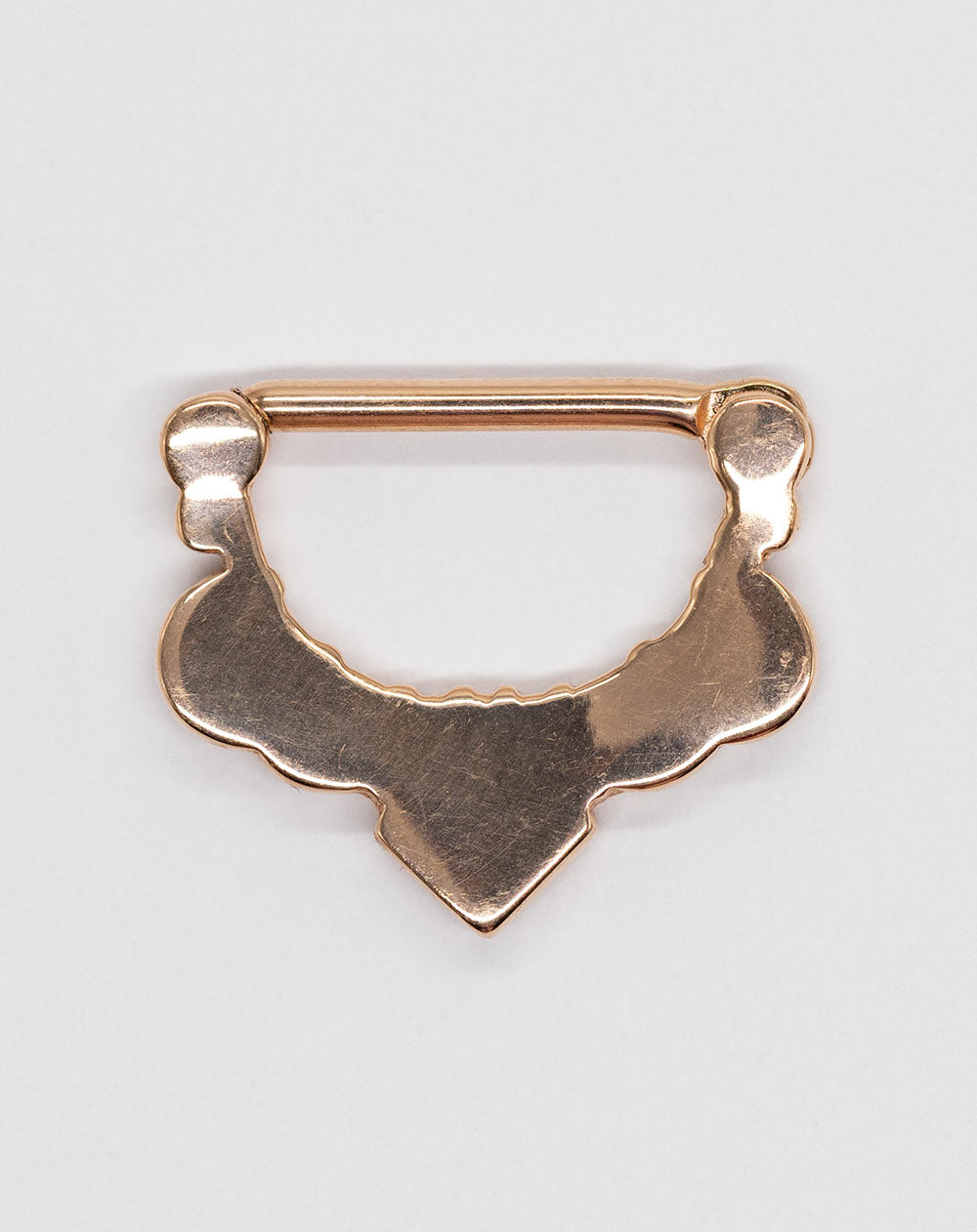Nipple Clicker - Rg Filigree Cz Design 1.6 X 14mm