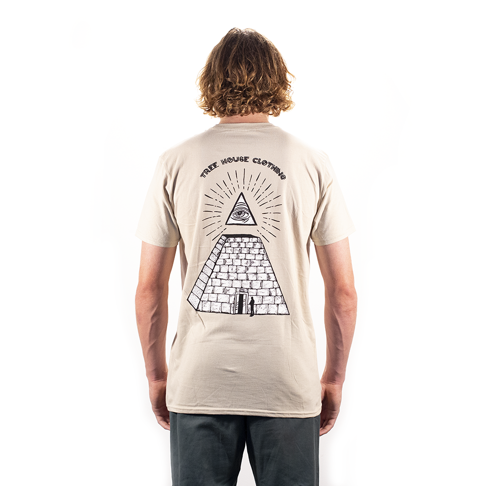 Tree House Clothing Pyramid Sand TShirt Off Ya Tree