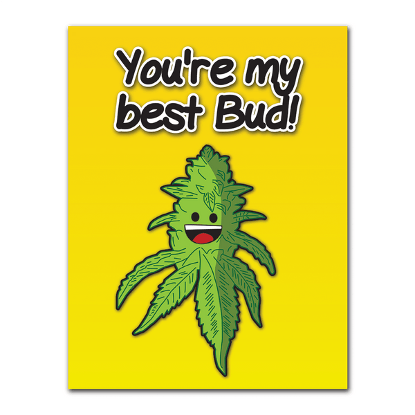 Best Bud Greeting Card