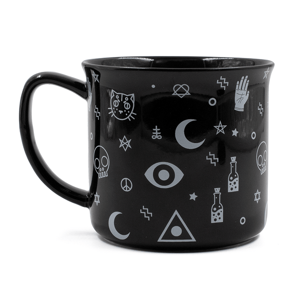Witchy Things Black Mug
