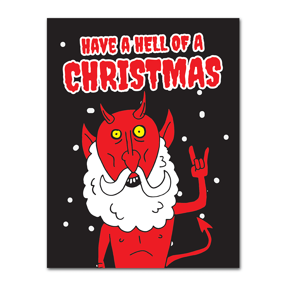 WAKE 'N' BAKE | HELL OF A CHRISTMAS XMAS GREETING CARD