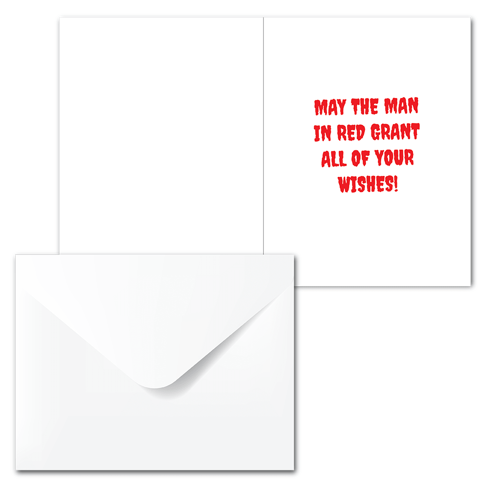 WAKE 'N' BAKE | HELL OF A CHRISTMAS XMAS GREETING CARD