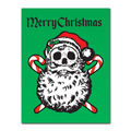 WAKE 'N' BAKE | SKULL SANTA XMAS GREETING CARD