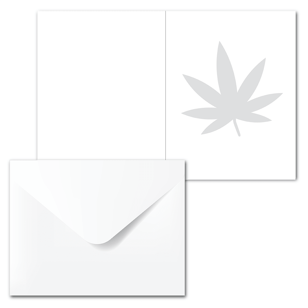 WAKE 'N' BAKE | LIT AF CHRISTMAS XMAS GREETING CARD