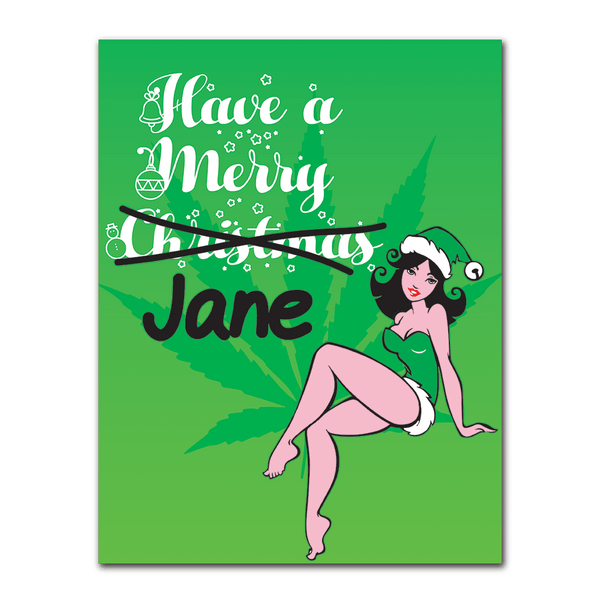 Wake 'N' Bake | Have A Merry Jane Xmas Greeting Card