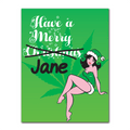 WAKE 'N' BAKE | HAVE A MERRY JANE XMAS GREETING CARD