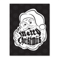 WAKE 'N' BAKE | SANTA W/ PENTAGRAM XMAS GREETING CARD