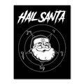 WAKE 'N' BAKE | HAIL SANTA PENTAGRAM XMAS GREETING CARD