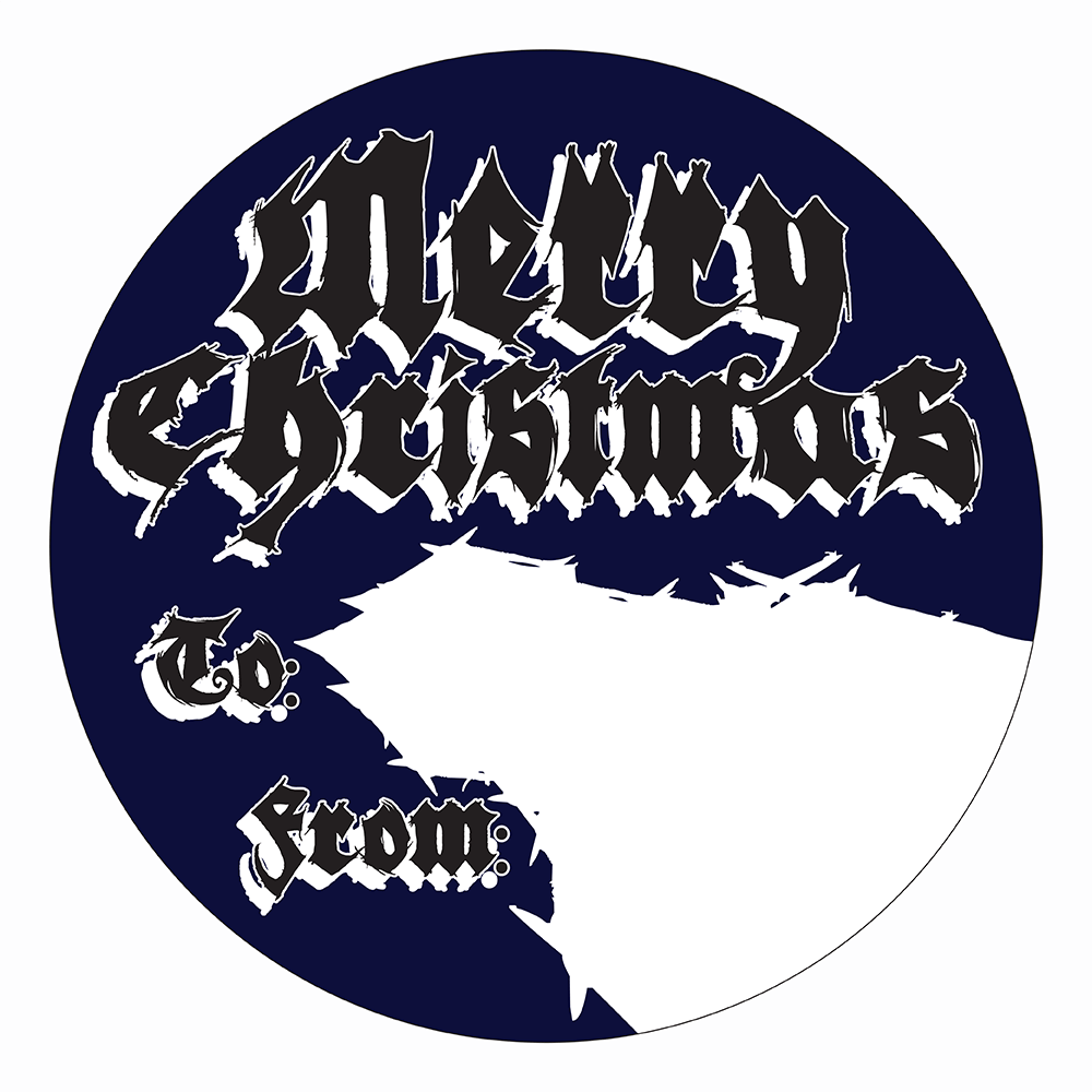 WAKE 'N' BAKE | 24 PACK OF TATTOO XMAS STICKERS