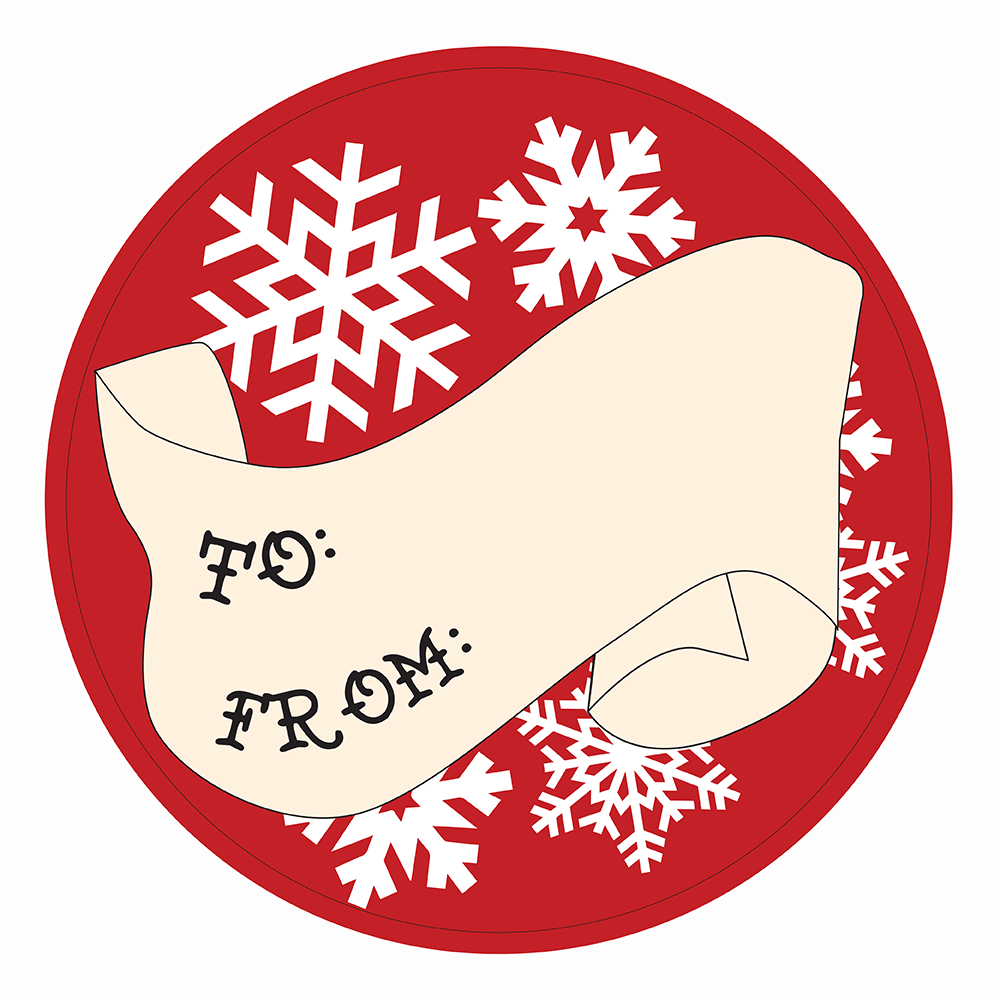 WAKE 'N' BAKE | 24 PACK OF TATTOO XMAS STICKERS