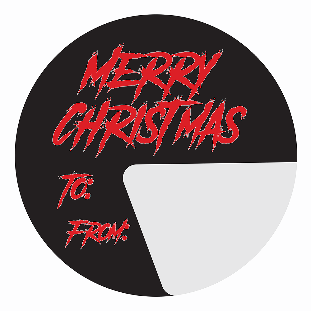 WAKE 'N' BAKE | 24 PACK OF SATANIC XMAS STICKERS