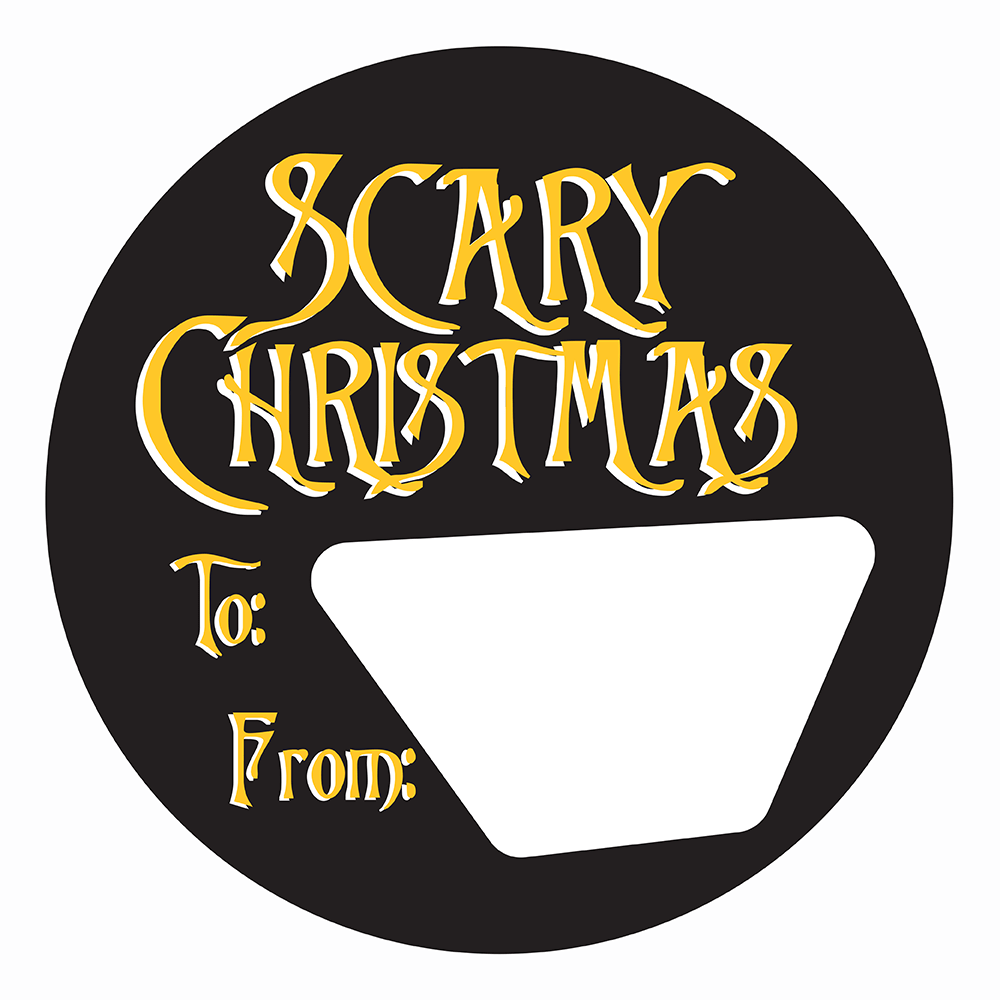 WAKE 'N' BAKE | 24 PACK OF SATANIC XMAS STICKERS
