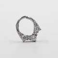 16 Gauge | 8mm 7 Cz Hinged Septum Clicker