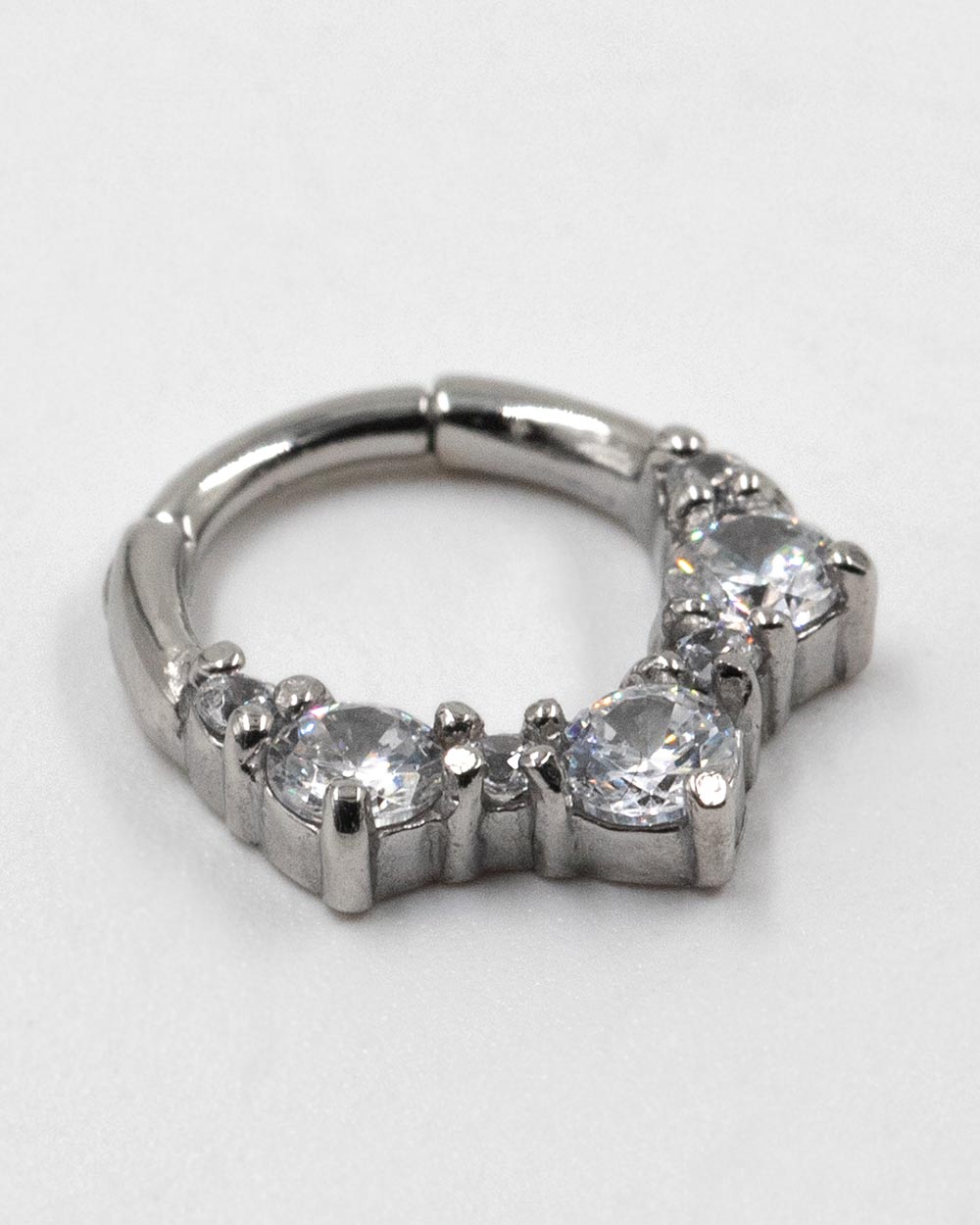 16 Gauge | 8mm 7 Cz Hinged Septum Clicker