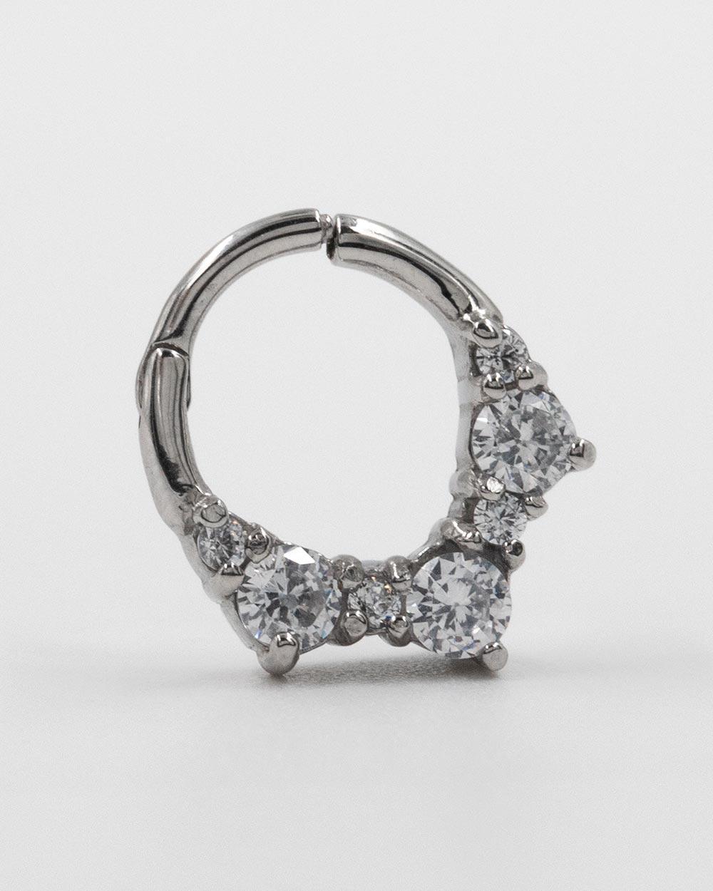 16 Gauge | 8mm 7 Cz Hinged Septum Clicker