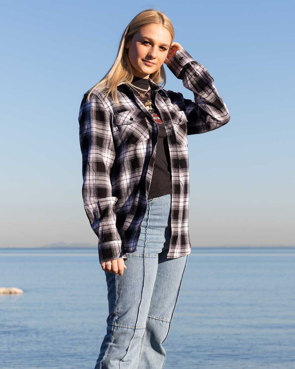 Grey Flannel Long Sleeve Shirt