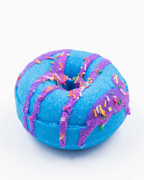 Bath Bomb Donut - Blueberry Muffin