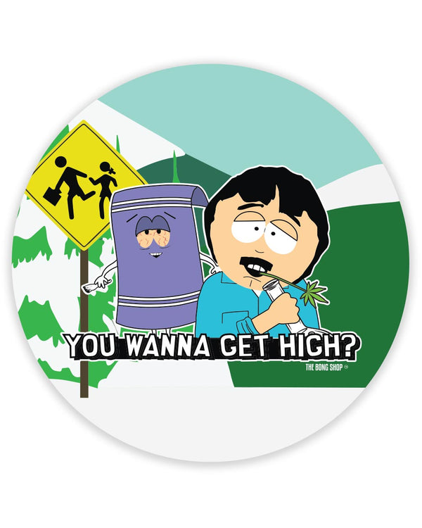 Wanna Get High? Sticker