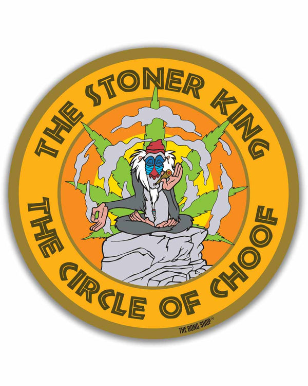 Stoner King Sticker